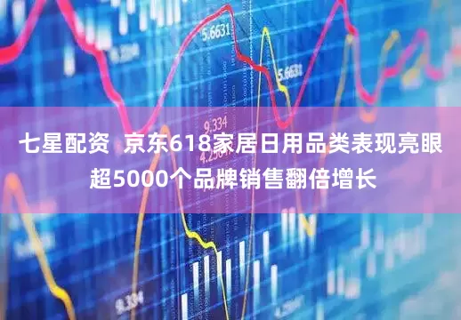 七星配资  京东618家居日用品类表现亮眼 超5000个品牌销售翻倍增长